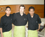 Miguel, Nico y Fredy